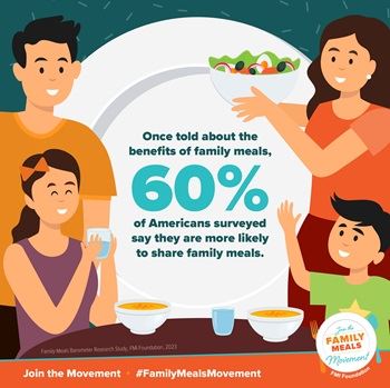 Family Meals Keep Us Connected